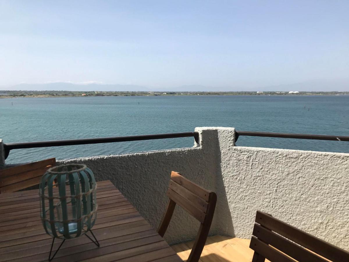 Ile du Cap Couladère - Vue magnifique lac marin - Baignoire Jaccuzi - Complexe piscine, sportif, animations Le Barcarès Extérieur photo